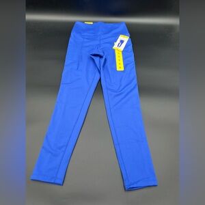 Danskin light weight active 7/8 leggings  sz Small. Dazzling Blue.‎ NWT